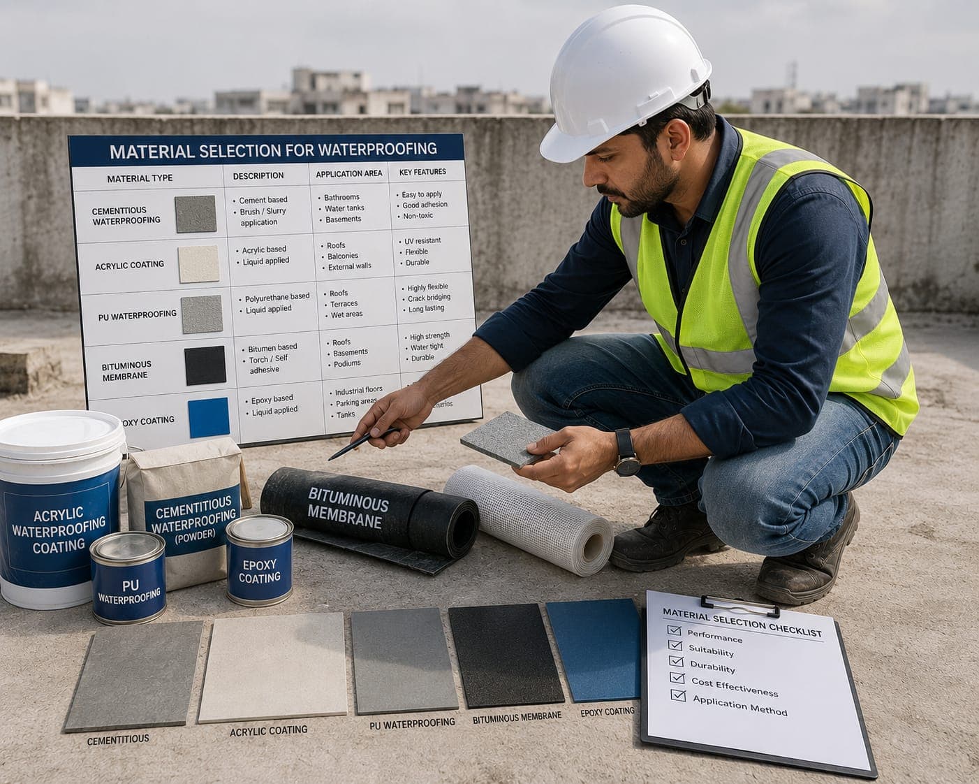 Material selection 